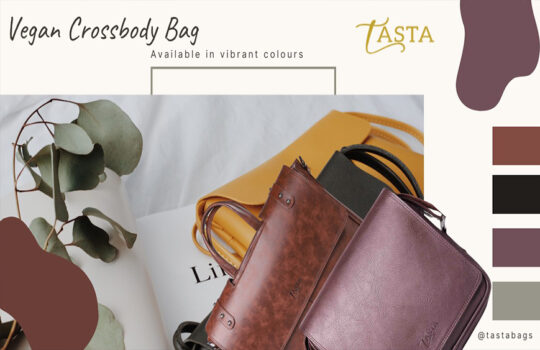 vegan leather crossbody bag